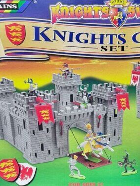 Britains Knights of the Sword: Knights Castle Set (#17557) 1980 model